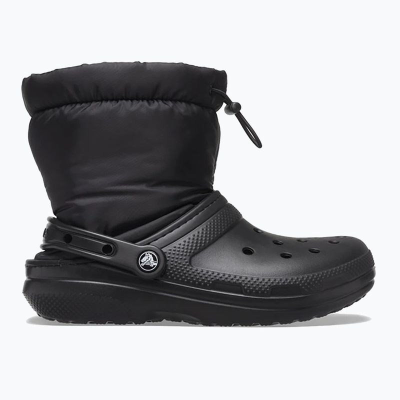 Черевики зимові Crocs Classic Lined Neo Puff Boot black/black 8