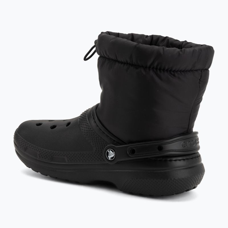 Черевики зимові Crocs Classic Lined Neo Puff Boot black/black 3