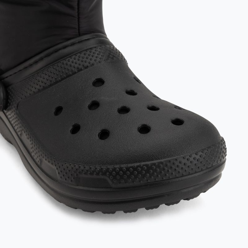 Черевики зимові Crocs Classic Lined Neo Puff Boot black/black 7