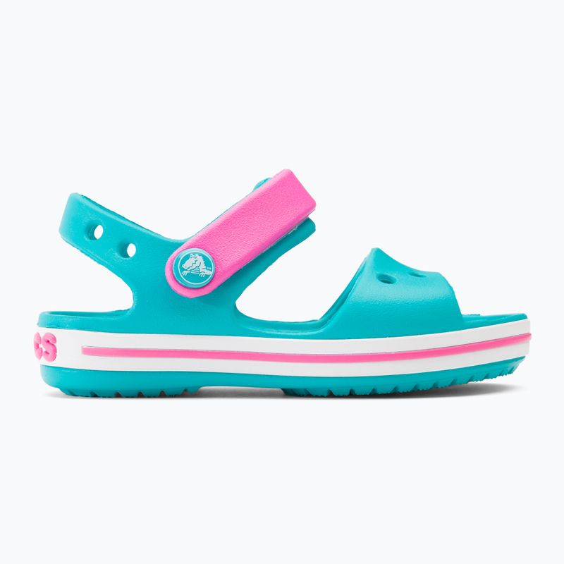 Босоніжки дитячі Crocs Crockband Kids Sandalo digital aqua 2