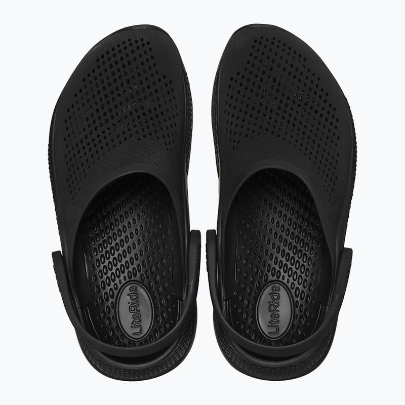 Шльопанці Crocs LiteRide 360 Clog black/black 13