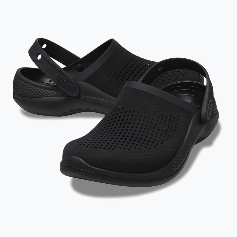 Шльопанці Crocs LiteRide 360 Clog black/black 14