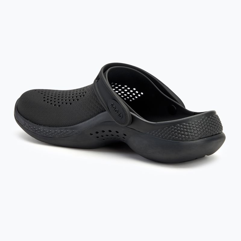 Шльопанці Crocs LiteRide 360 Clog black/black 4