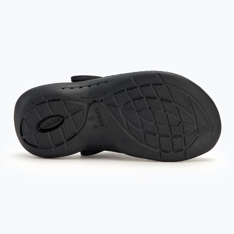 Шльопанці Crocs LiteRide 360 Clog black/black 5