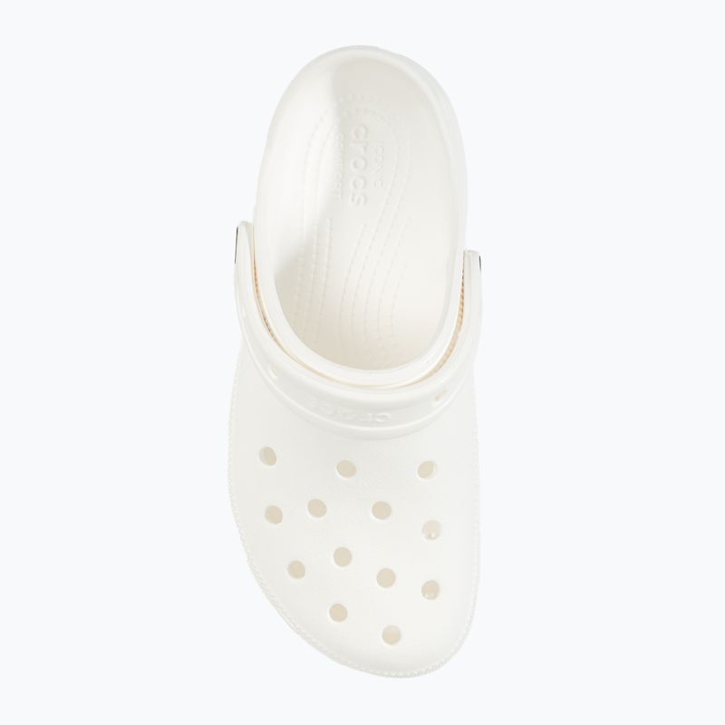 Шльопанці жіночі Crocs Classic Platform Clog white 6