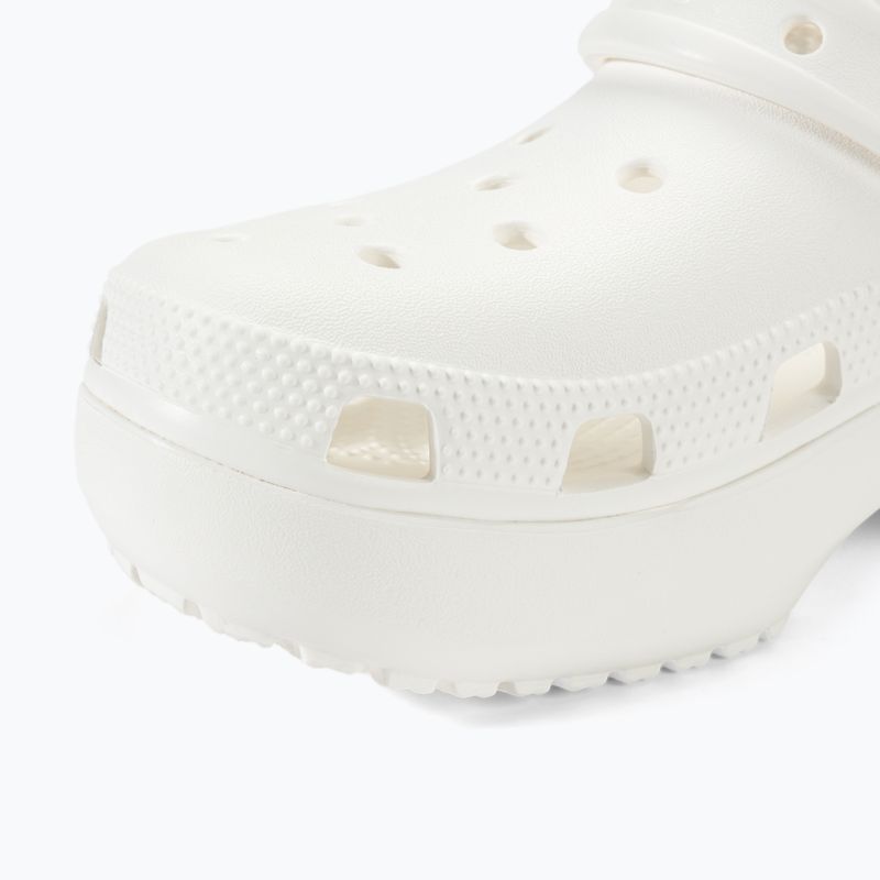 Шльопанці жіночі Crocs Classic Platform Clog white 8
