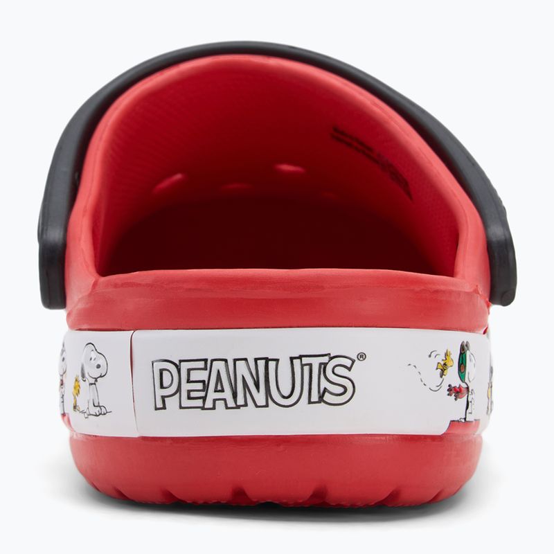 Шльопанці дитячі Crocs Fun Lab Snoopy Woodstock Clog Kids flame 7