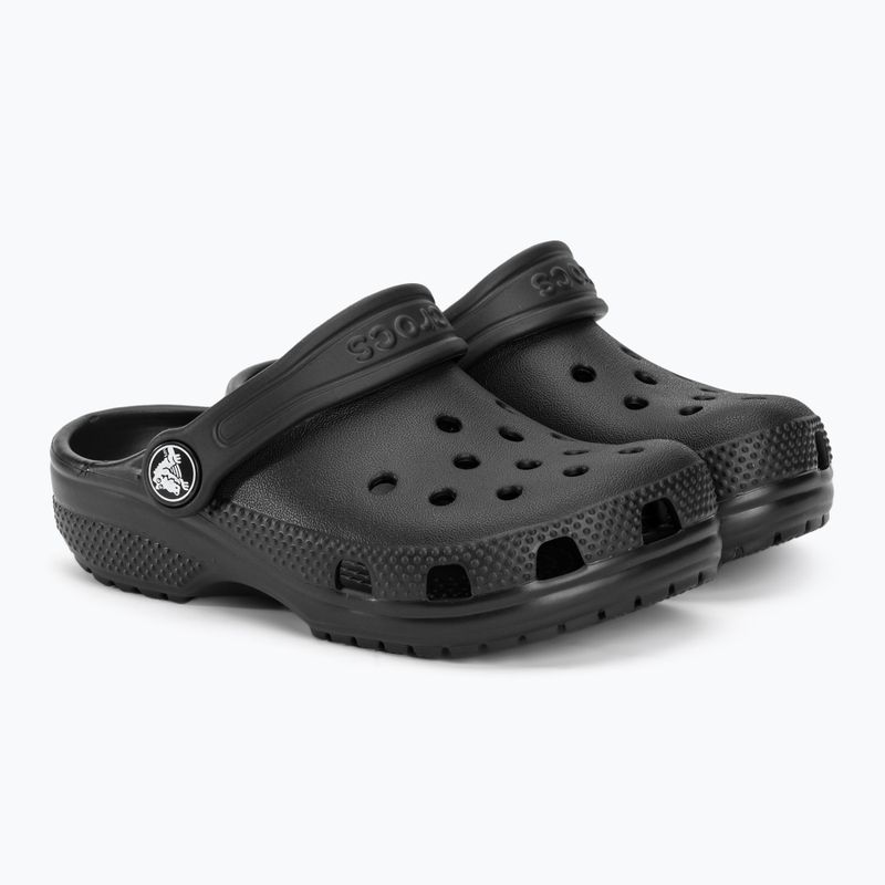 Дитячі шльопанці Crocs Classic Clog T чорні 5