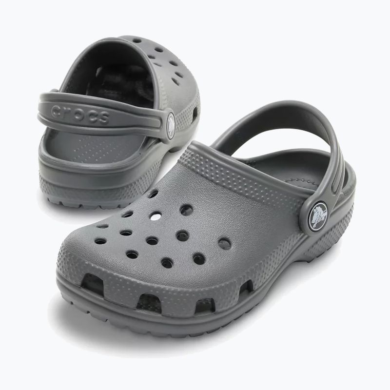 Шльопанці дитячі Crocs Classic Clog Toddler slate grey 6