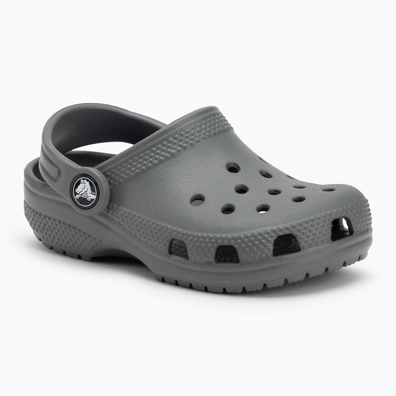 Шльопанці дитячі Crocs Classic Clog Toddler slate grey 2