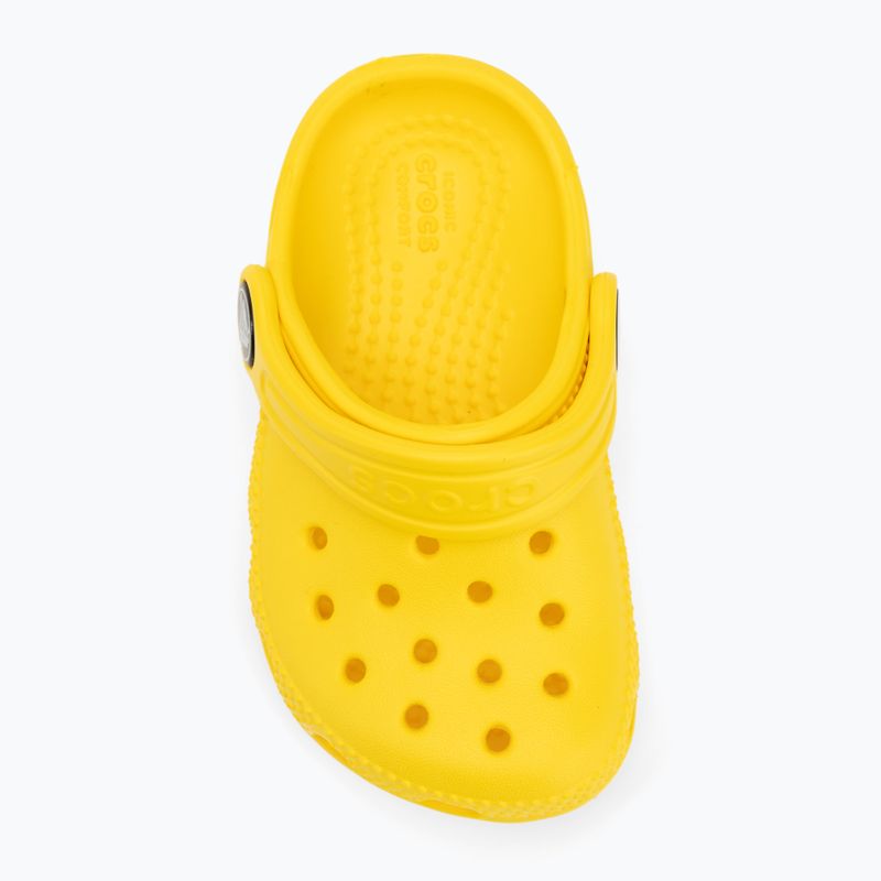 Шльопанці дитячі Crocs Classic Clog Toddler lemon 6