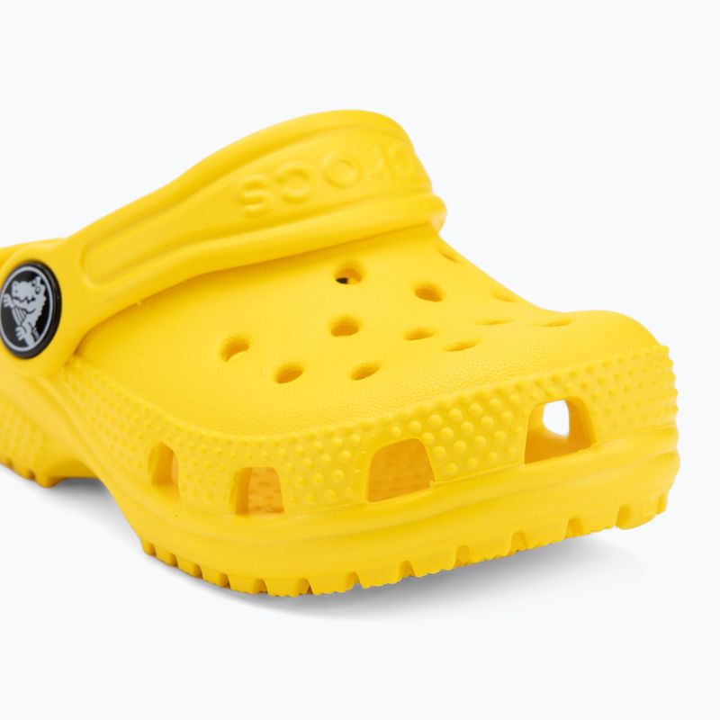 Шльопанці дитячі Crocs Classic Clog Toddler lemon 8