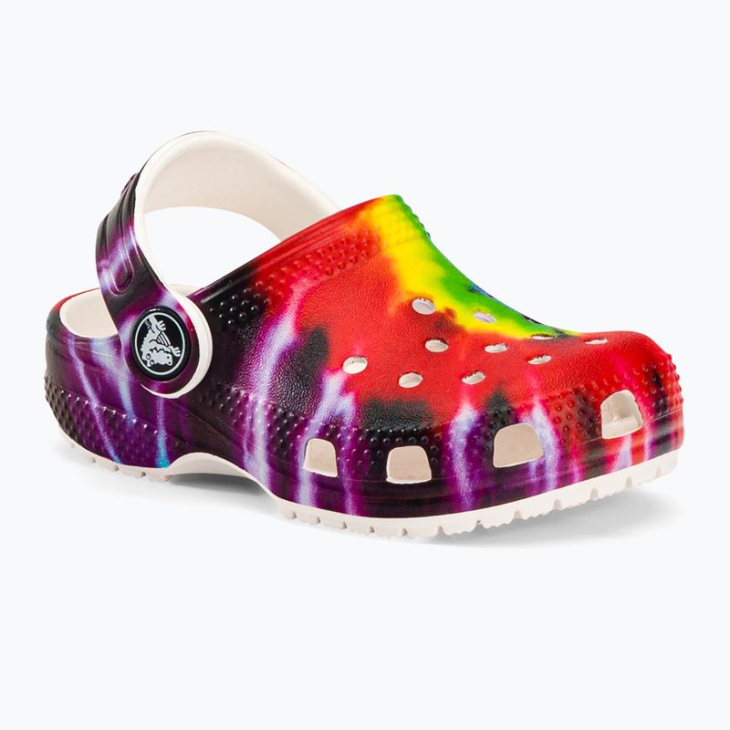 Шльопанці дитячі Crocs Classic Tie-Dye Graphic Clog T multicolour 2