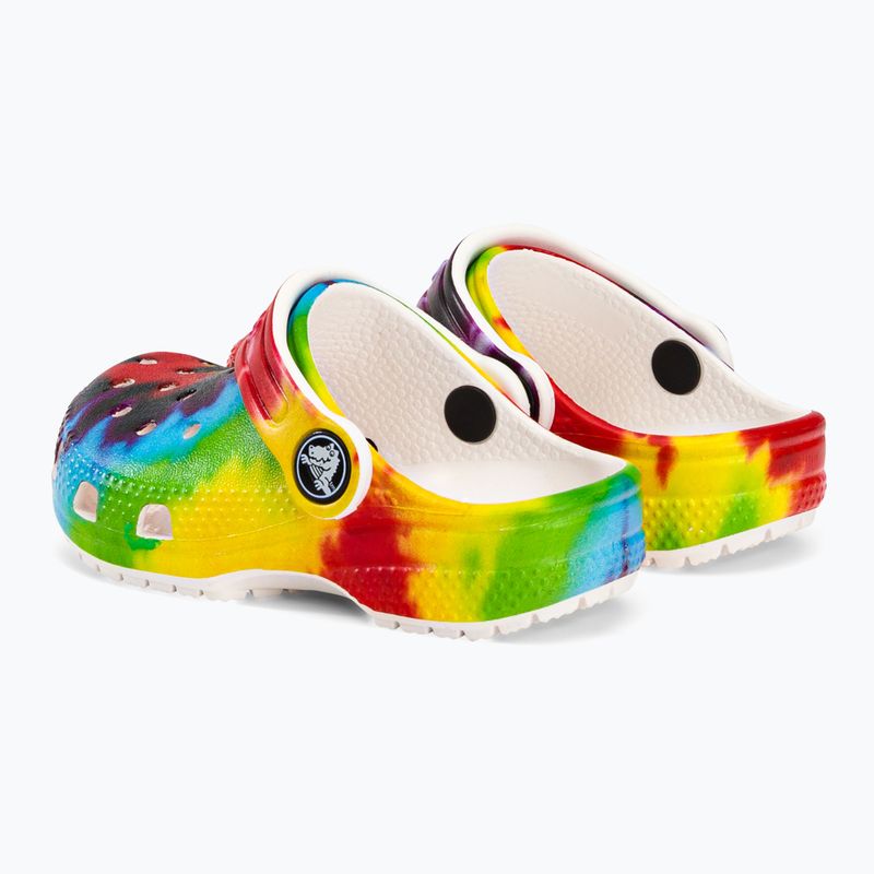 Шльопанці дитячі Crocs Classic Tie-Dye Graphic Clog T multicolour 4