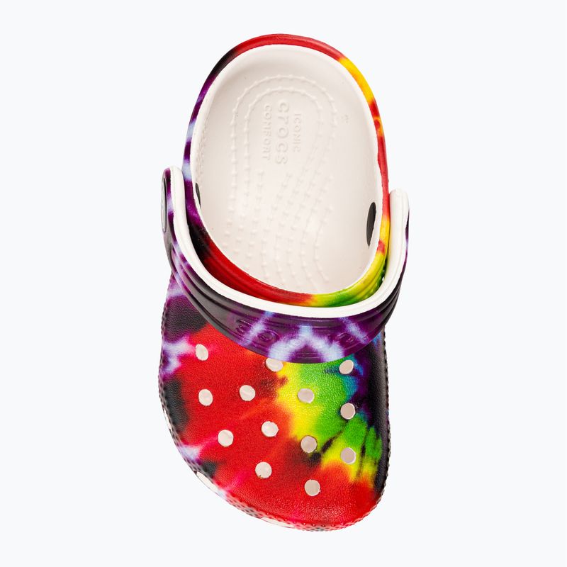 Шльопанці дитячі Crocs Classic Tie-Dye Graphic Clog T multicolour 7