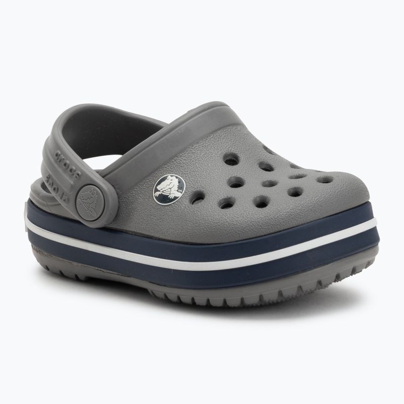 Шльопанці дитячі Crocs Crocband Clog Toddler smo/navy 2