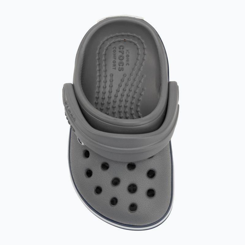 Шльопанці дитячі Crocs Crocband Clog Toddler smo/navy 6