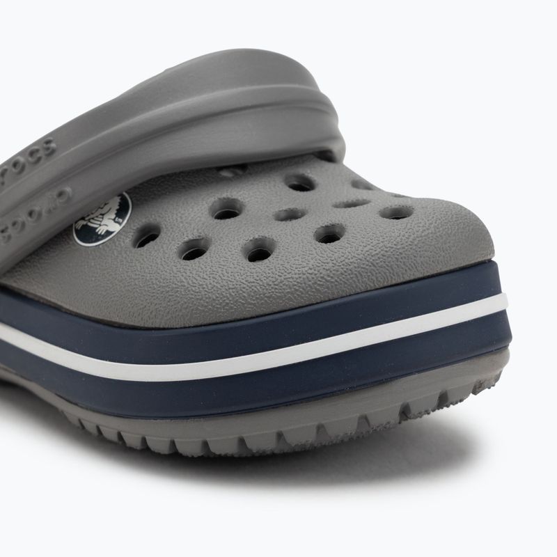 Шльопанці дитячі Crocs Crocband Clog Toddler smo/navy 8