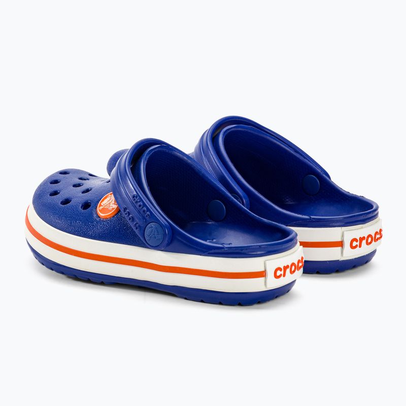 Дитячі шльопанці Crocs Crocband Clog 207005 лазурно-блакитні 5