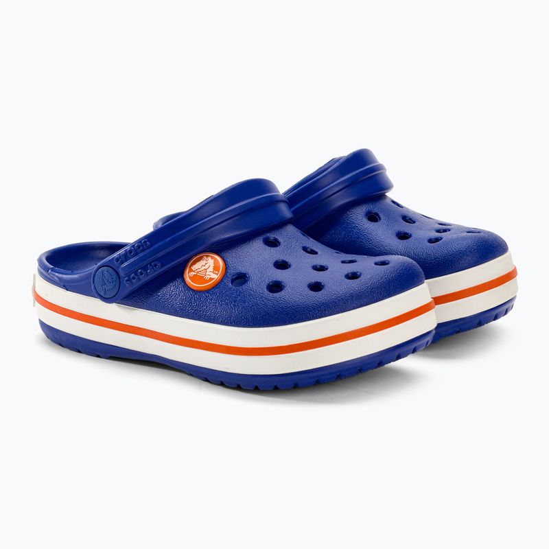 Дитячі шльопанці Crocs Crocband Clog 207005 лазурно-блакитні 6