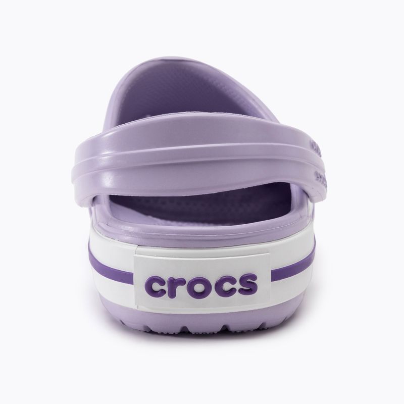 Дитячі шльопанці Crocs Crocband Clog лавандовий/неоновий 7