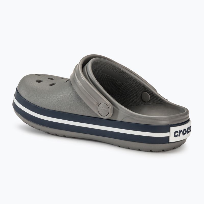 Шльопанці дитячі Crocs Crocband Clog smoke/navy 4