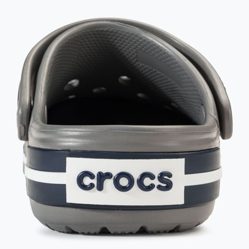 Шльопанці дитячі Crocs Crocband Clog smoke/navy 7