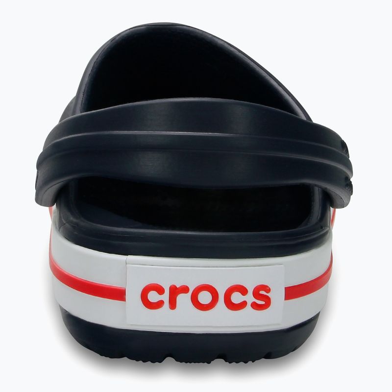 Дитячі шльопанці Crocs Crocband Clog темно-синій/червоний 8