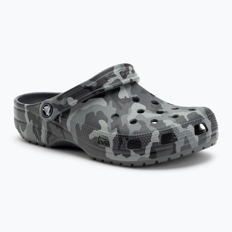 Шльопанці Crocs Classic Printed Camo Clog slate grey/multi