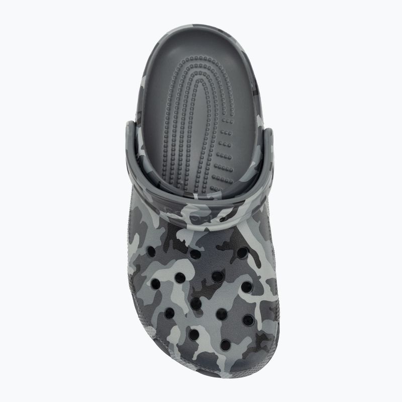 Шльопанці Crocs Classic Printed Camo Clog slate grey/multi 6