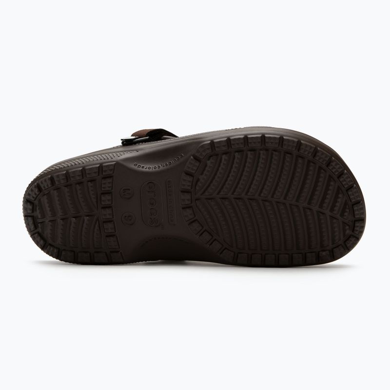 Шльопанці чоловічі Crocs Yukon Vista II Clog espresso 5