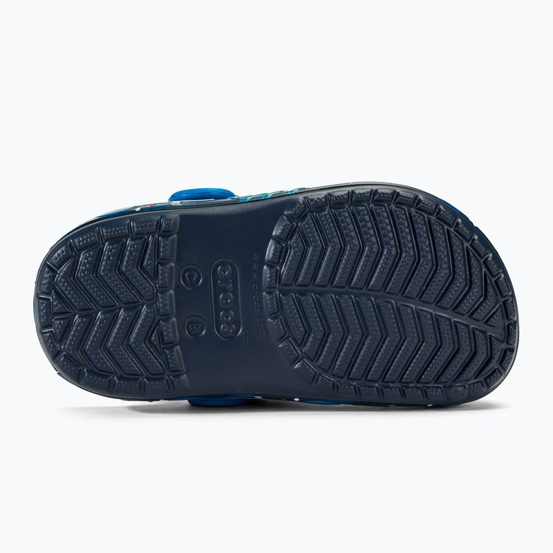 Шльопанці дитячі Crocs Fun Lab Luke Skywalker Lights Clog navy 5