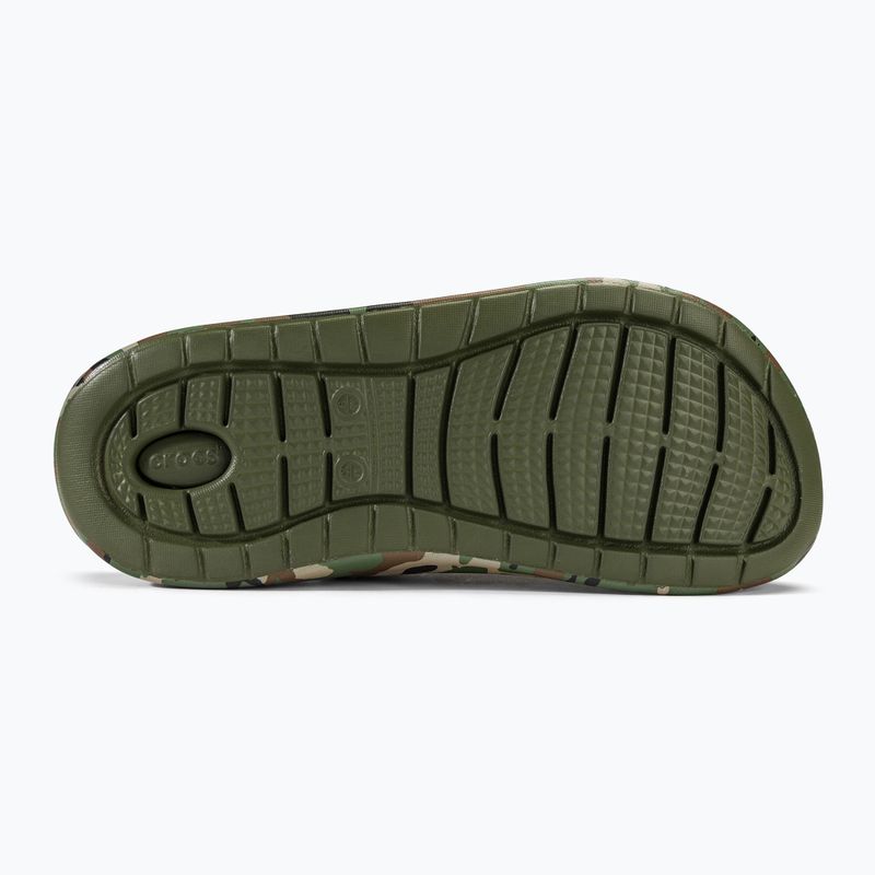 Шльопанці Crocs LiteRide Printed Camo Clog black/multi 5