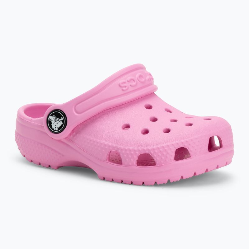 Шльопанці дитячі Crocs Classic Clog Toddler taffy pink