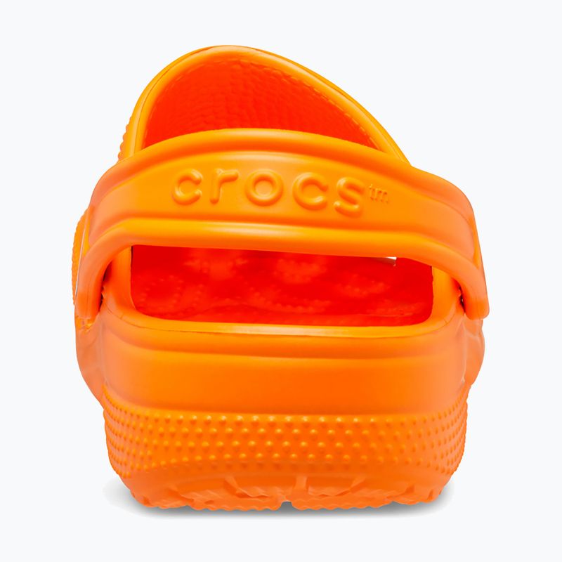 Дитячі шльопанці Crocs Classic Clog T orange zing 13