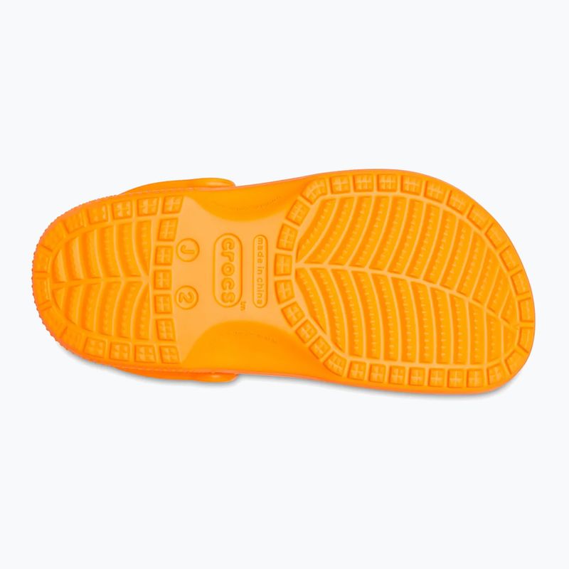 Шльопанці дитячі Crocs Classic Clog Kids orange zing 5