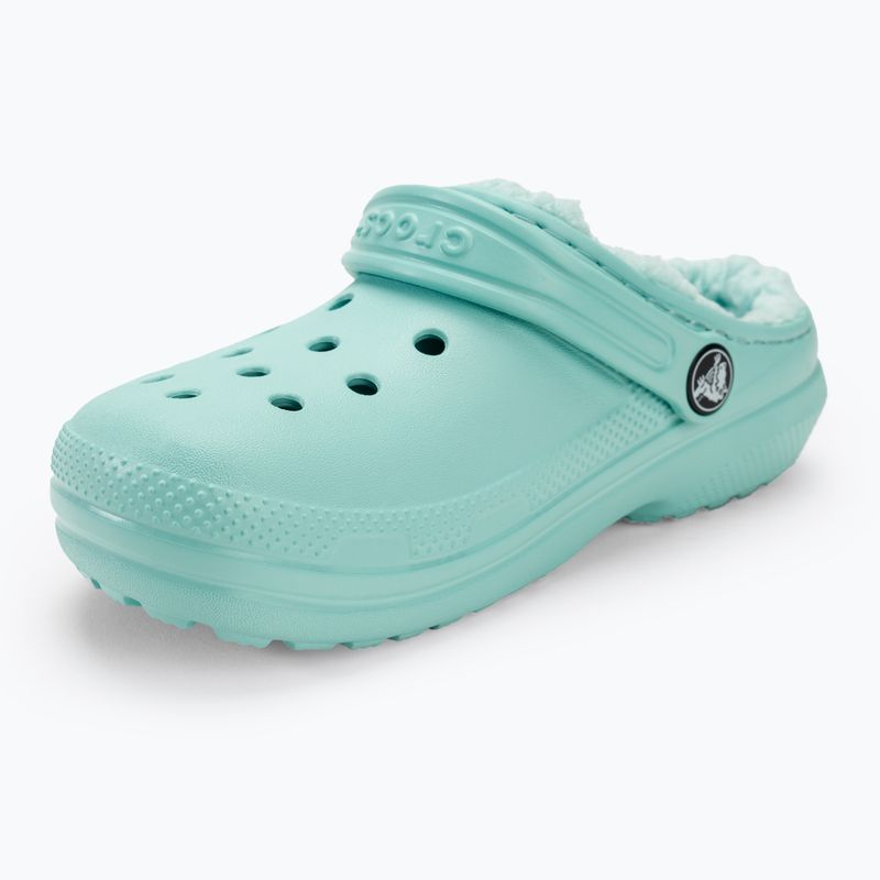 Дитячі шльопанці Crocs Classic Lined чистісінька вода 8