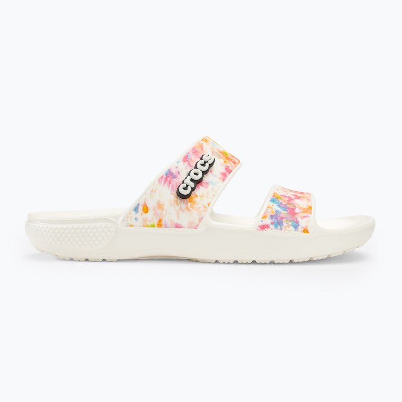 Шльопанці Crocs Classic Crocs Tie-Dye Graphic Sandal multi/white 2
