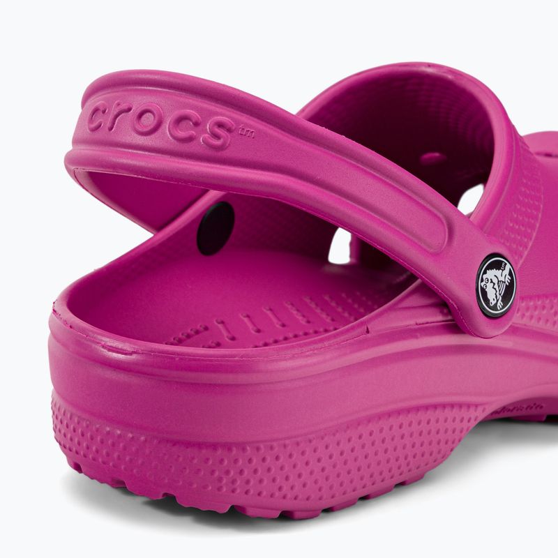 Шльопанці Crocs Classic fuchsia fun 10