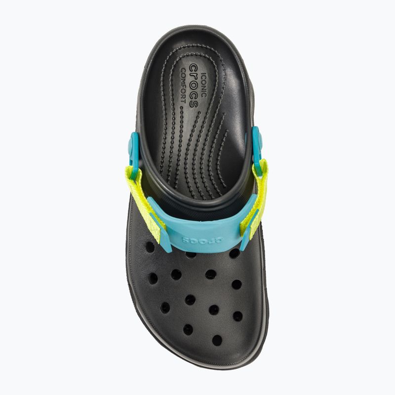 Шльопанці Crocs All Terrain чорний/мульти 6