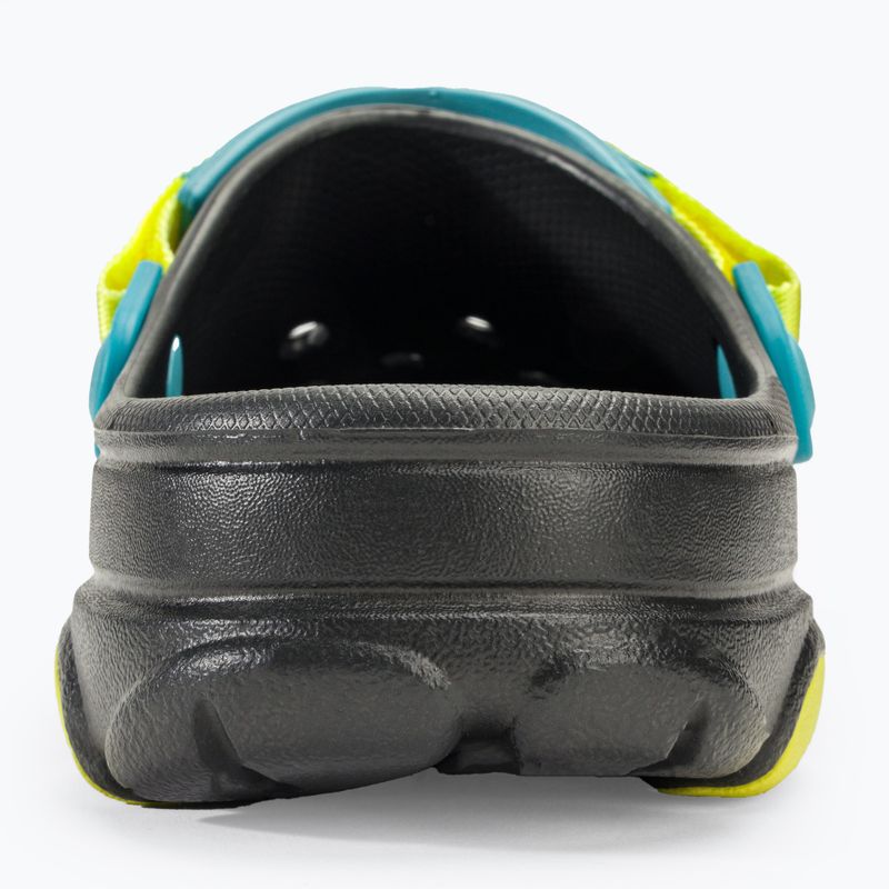 Шльопанці Crocs All Terrain чорний/мульти 7