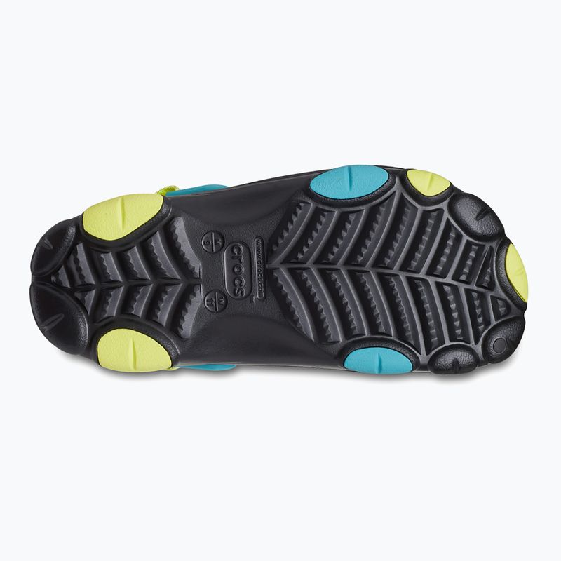 Шльопанці Crocs All Terrain чорний/мульти 13