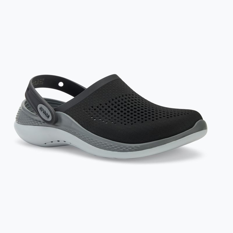 Шльопанці Crocs LiteRide 360 Clog black/slate grey 2