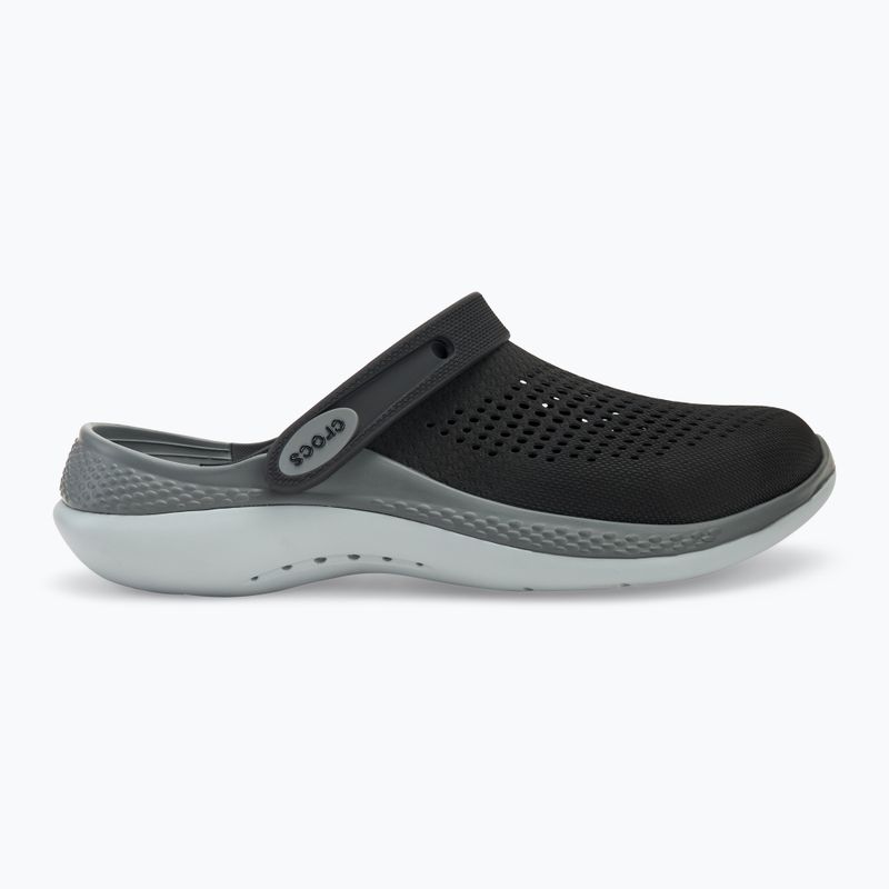 Шльопанці Crocs LiteRide 360 Clog black/slate grey 3