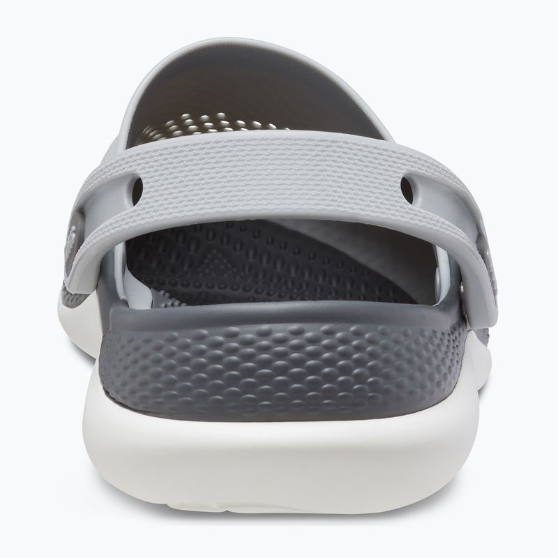 Шльопанці Crocs LiteRide 360 Clog light grey/slate grey 3