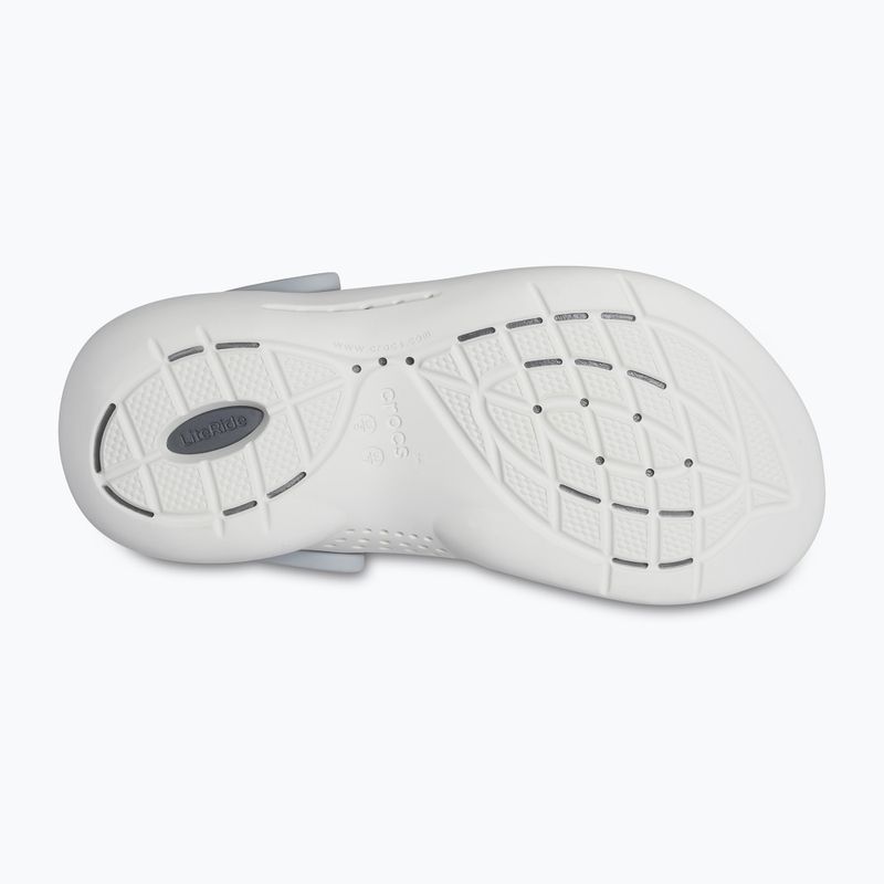 Шльопанці Crocs LiteRide 360 Clog light grey/slate grey 4