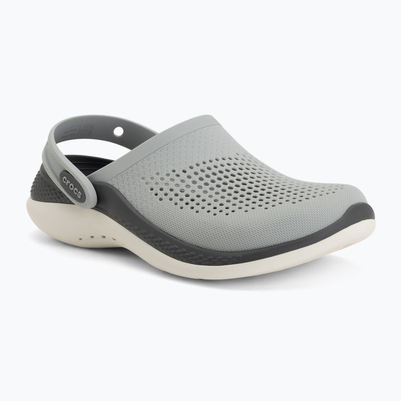 Шльопанці Crocs LiteRide 360 Clog light grey/slate grey 2