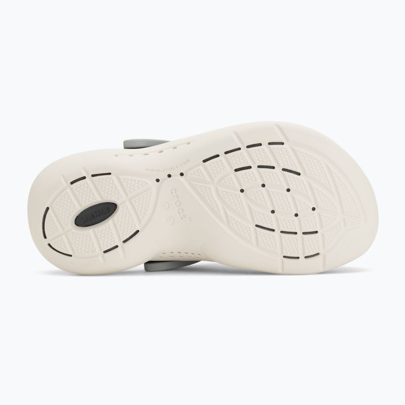 Шльопанці Crocs LiteRide 360 Clog light grey/slate grey 5