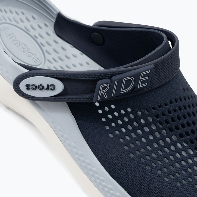 Шльопанці Crocs LiteRide 360 Clog navy/blue grey 9