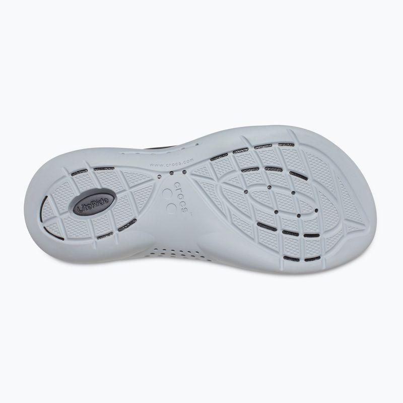 Сандалі жіночі Crocs Literide 360 black/light grey 4